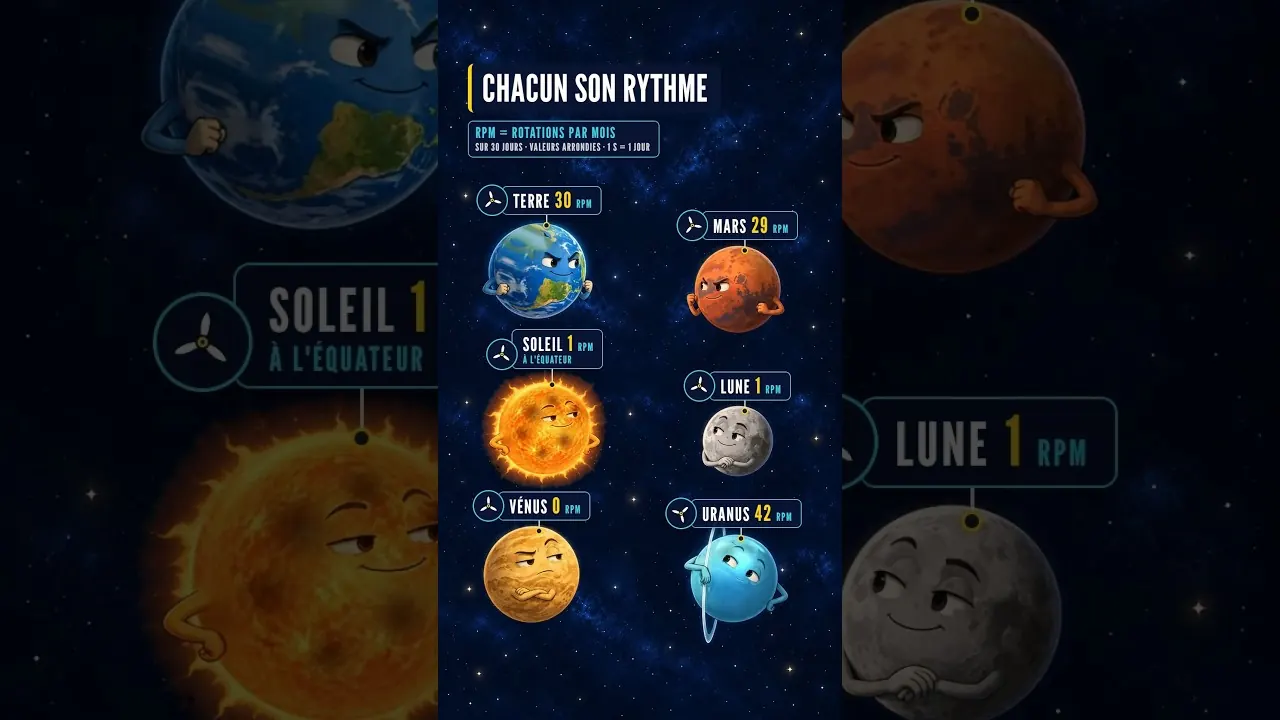 Miniature de la vidéo UMPC : Les astres tournent à leur rythme